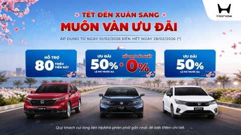 TẾT ĐẾN XUÂN SANG - RỘN RÀNG ƯU ĐÃI