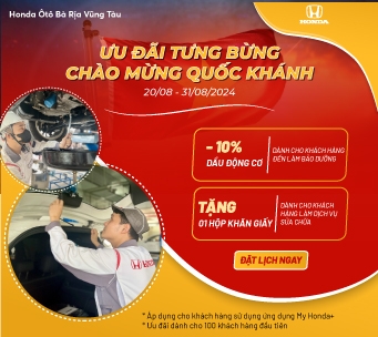 [KHUYẾN MÃI DỊCH VỤ] ƯU ĐÃI TƯNG BỪNG, CHÀO MỪNG QUỐC KHÁNH