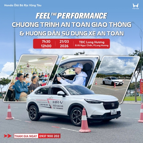 TRẢI NGHIỆM LÁI XE AN TOÀN CÙNG HONDA