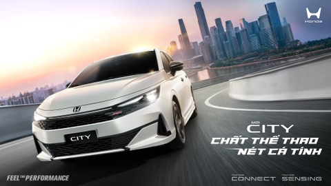 Honda Việt Nam chính thức ra mắt Honda City mới - Diện mạo thể thao đi cùng trang bị tiện ích hiện đại - Chất thể thao, nét cá tính