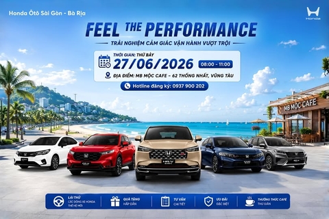 LÁI THỬ CÁC DÒNG XE HONDA MỚI NHẤT TẠI VŨNG TÀU