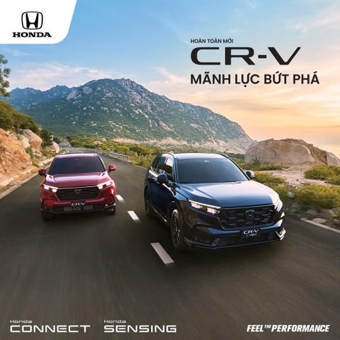 Honda Việt Nam giới thiệu Honda CR-V thế hệ thứ 6 hoàn toàn mới - lần đầu tiên áp dụng tùy chọn động cơ Hybrid thân thiện môi trường - Mãnh lực bứt phá
