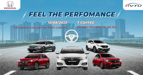 CHƯƠNG TRÌNH FEEL THE PERFORMANCE SẼ DIỄN RA TẠI TP. BÀ RỊA