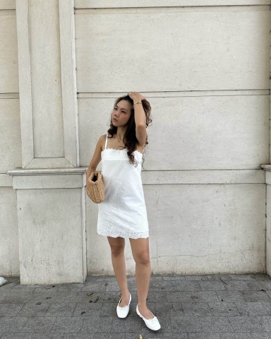 Rae Dress | White