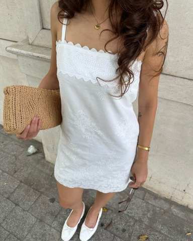 Rae Dress | White
