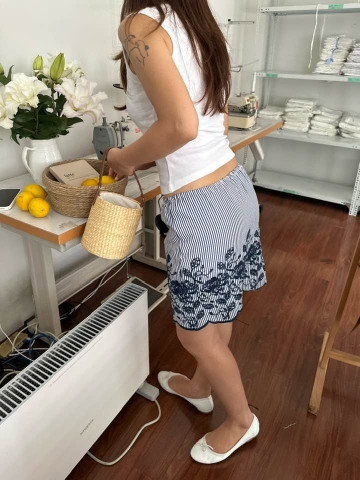 The Monopoli Skirt | Stripe