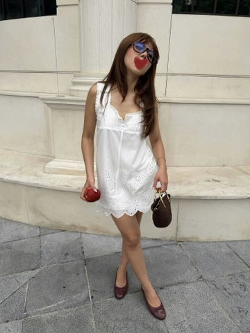 Penelope Dress | Trắng