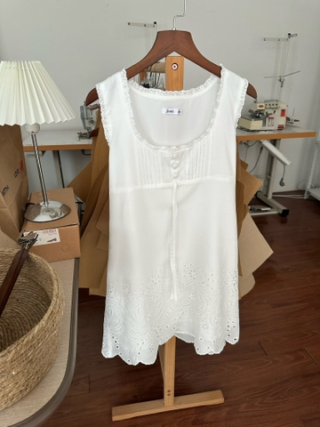 Penelope Dress | Trắng