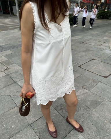 Penelope Dress | Trắng