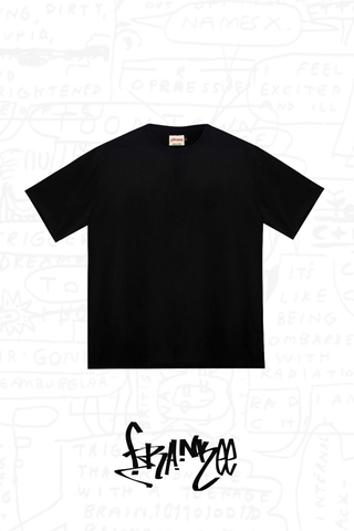 Plain T-shirt | Black