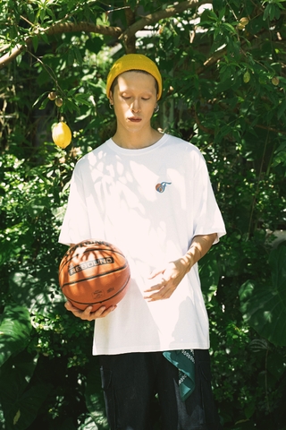 Basketball T-shirt | White