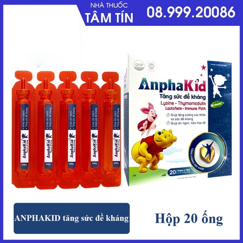 ANPHA KID - Bổ sung vitamin & tăng đề kháng cho trẻ