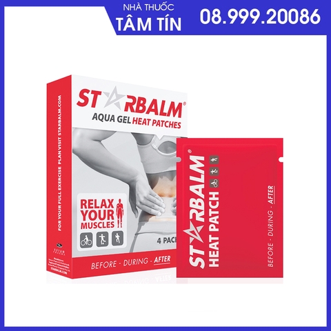 Miếng Dán Nhiệt Starbalm Aqua Gel Heat Patch