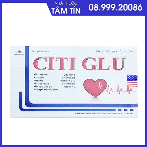 Citi Glu - Hỗ trợ tăng cường tuần hoàn não