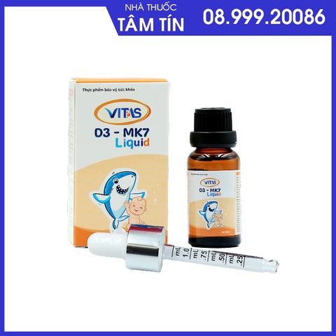 Vitas D3-MK7 Liquid - Nguyên Liệu Nhập Khẩu Thụy Sĩ