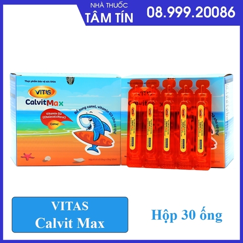 Vitas CalvitMax Canxi Hữu Cơ - Nguyên Liệu Nhập Khẩu Hà Lan