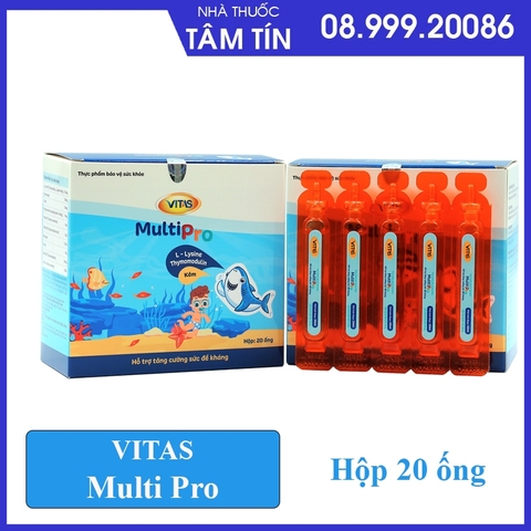 Vitas MultiPro Tăng Đề Kháng Cho Trẻ - Nguyên Liệu Nhập Khẩu Na-uy