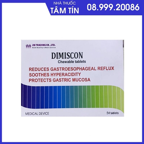 Dimiscon điều trị chứng trào ngược dạ dày