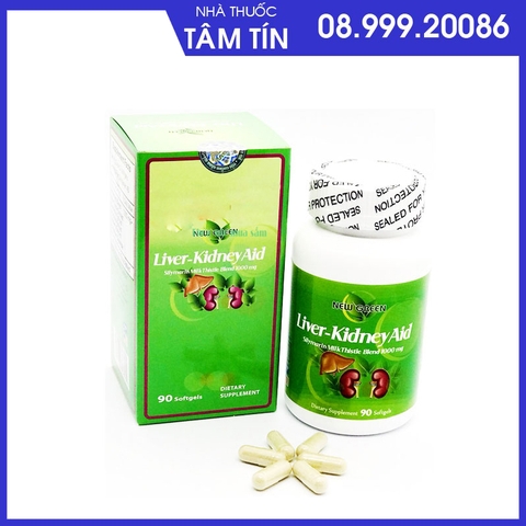 Bổ gan thận Liver Kidney Aid lọ 90 viên nhập khẩu Mỹ