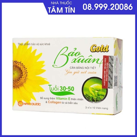 Bảo xuân Gold  H/30viên Nam Dược