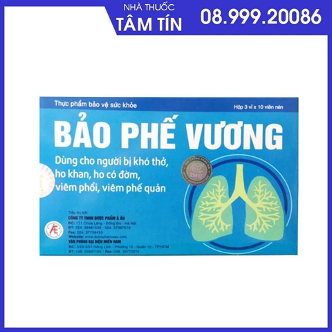 Bảo Phế Vương Hộp 3 vỉ *10 viên