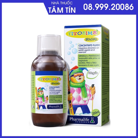 Fitobimbi Broncamil - Hỗ Trợ Trị Ho