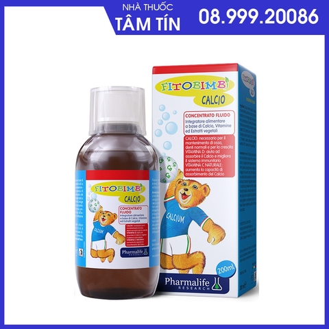 Fitobimbi Calcio - Bổ Sung Canxi, Phát Triển Chiều Cao