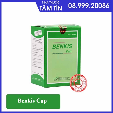 BENKIS thymomodulin 80mg hộp 6 vỉ*10 viên LẺ VỈ