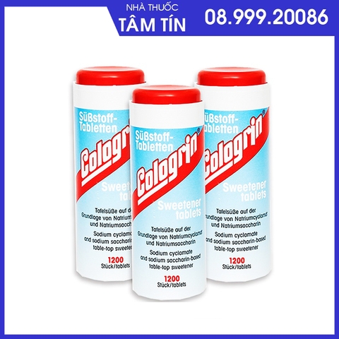 Đường Cologrin  Lọ  1200 Viên Đức - SH1