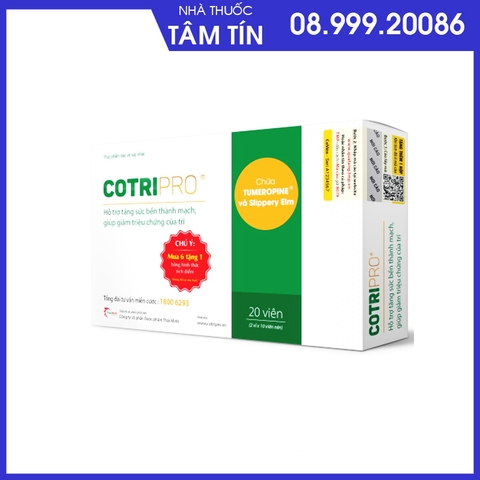 Cotripro hộp 2 vỉ*10 viên