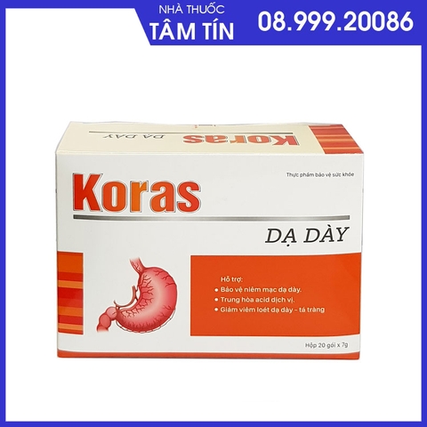 Koras Dạ Dày Hộp 20 gói*7g