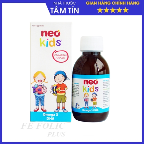 Neo Kids Omega 3 DHA - Dầu Cá Chuẩn IFOS