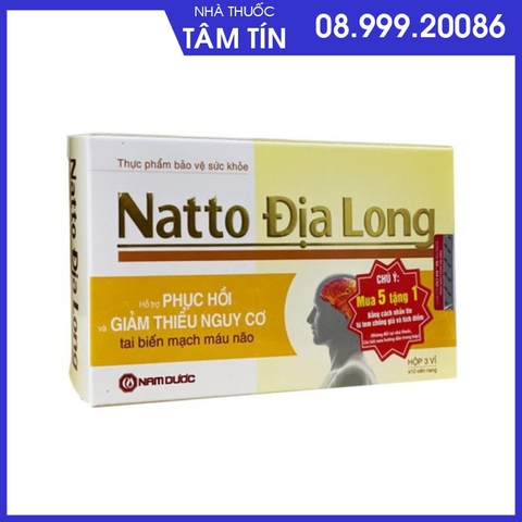Natto Địa Long - Tích Điểm Mua 5 Tặng 1
