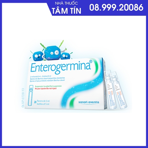 Enterogermina 2 Tỷ bào tử  H/2x10ống x5ml - SANOFI                11.1
