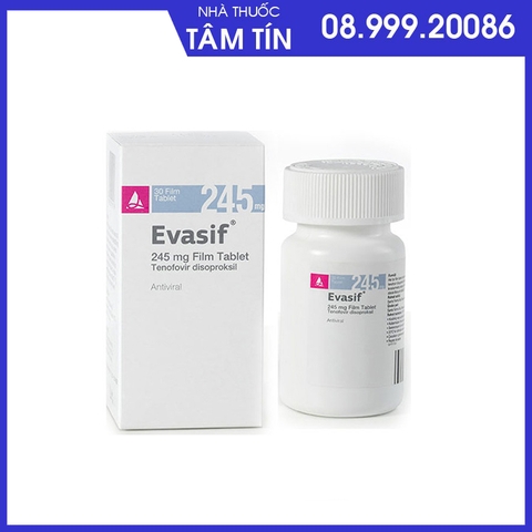 evasif 245mg hộp 30 viên