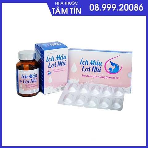 ích mẫu lợi nhi hộp 2vỉ *10viên