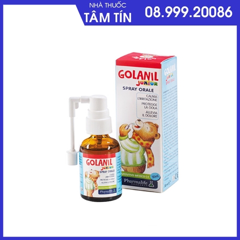 Xịt họng Golanil Junior Spray Orale 30ml