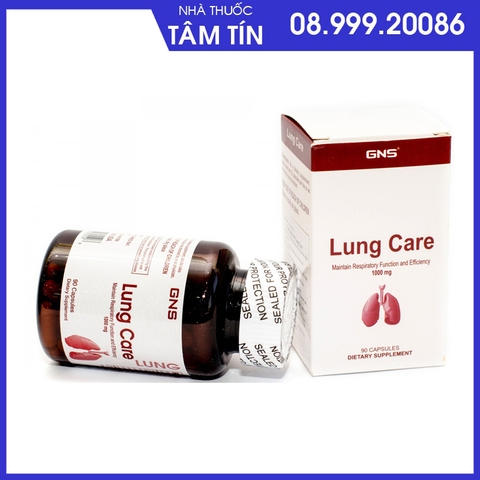 Bổ phổi Lung care GNS  lọ 90 viên nhập khẩu Mỹ