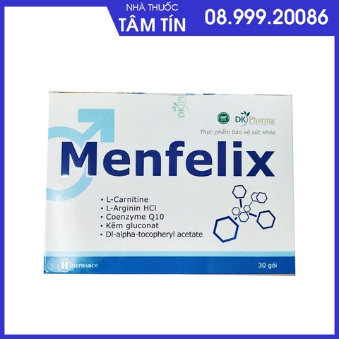 Menfelix - Bổ Tinh Trùng, Tăng Cơ Hội Thụ Thai