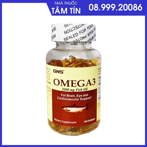 Omega3 GNS 100 viên nk Mỹ