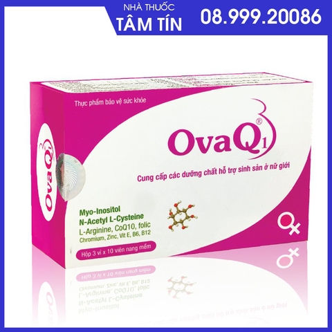 ova q1 hộp 3 vỉ x10 viên           2.5