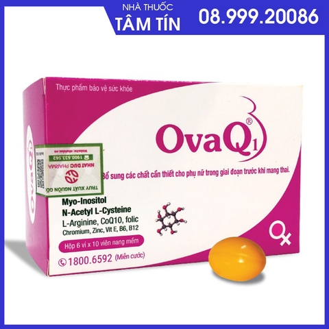 ova q1 hộp 3 vỉ x10 viên           2.5