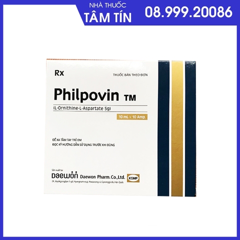 PHILPOVIN  HỘP 10 ỐNG*10 ML