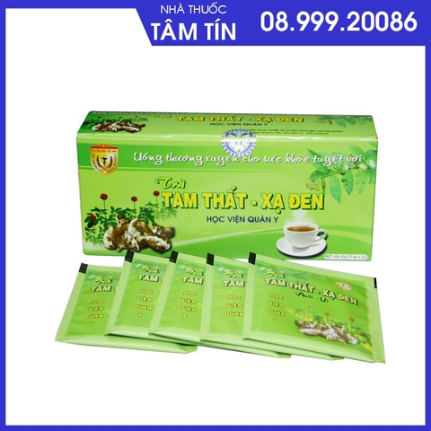 Trà tam thất - xạ đen 20gói*2g (học viện quân y)