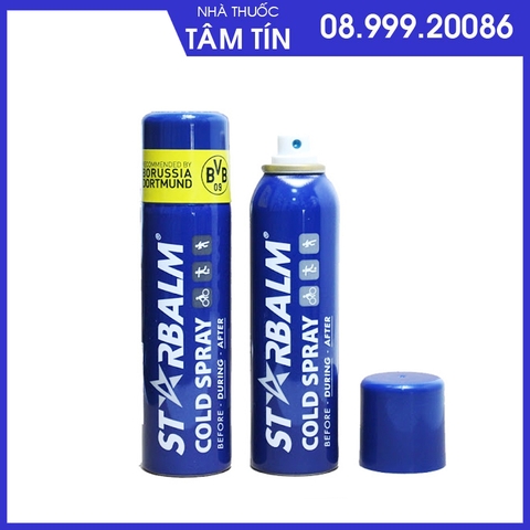 Starbalm cold spray xịt lạnh 150ml