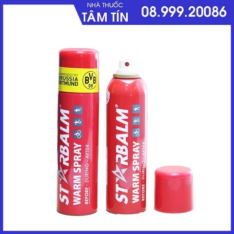 Star balm xịt nóng