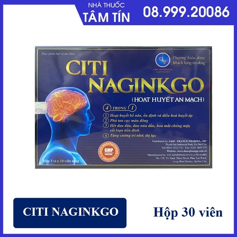Citi Naginkgo - Hoạt Huyết An Mạch