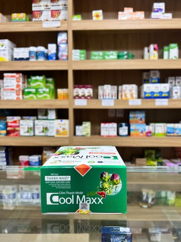 Cốm thanh nhiệt Cool Maxx hộp 20 gói*6g thanh nhiệt, mát gan, giải độc gan