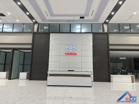 Thi công nội thất văn phòng Toyota Hà Nam