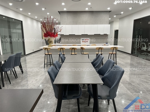 Hoàn thiện dự án thi công, lắp đặt nội thất văn phòng MBC